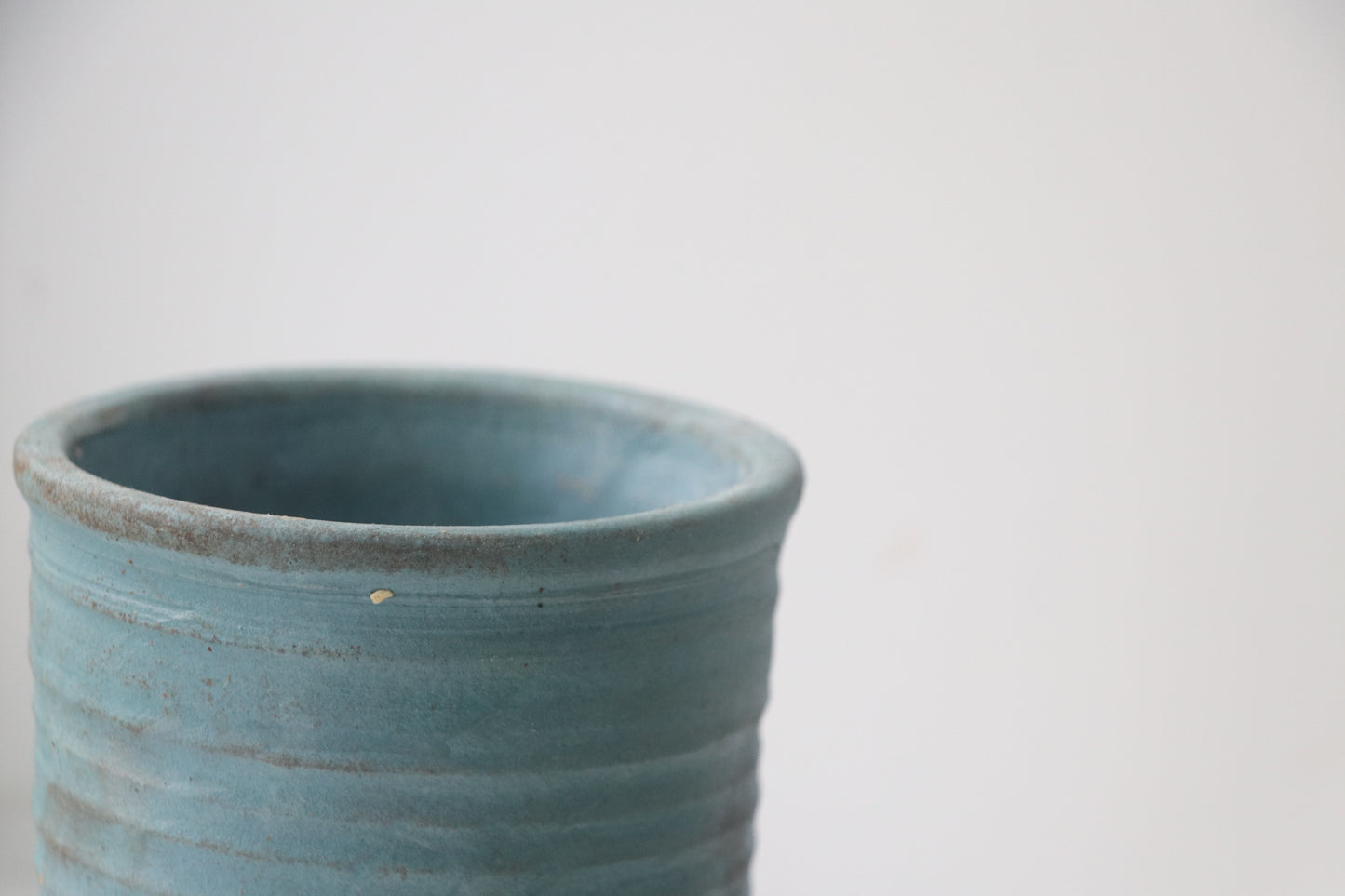 Eggshell Blue Vase